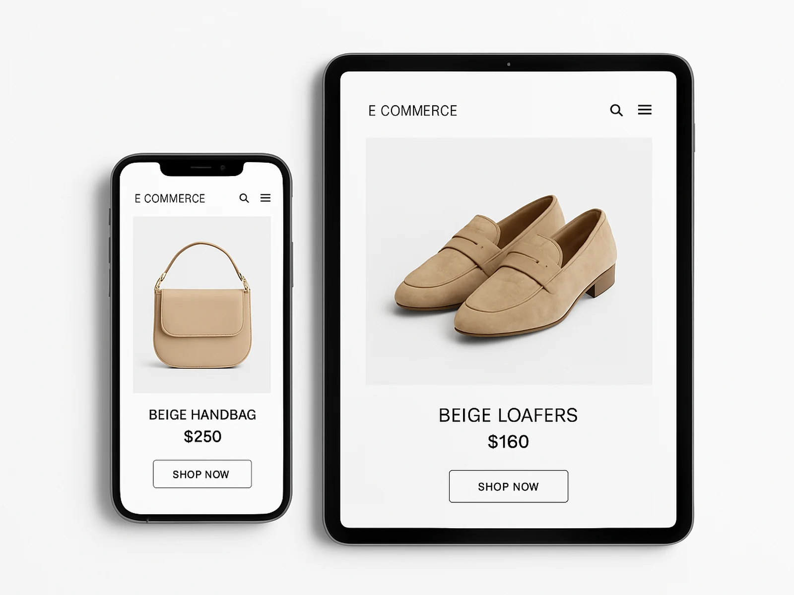 E-commerce design